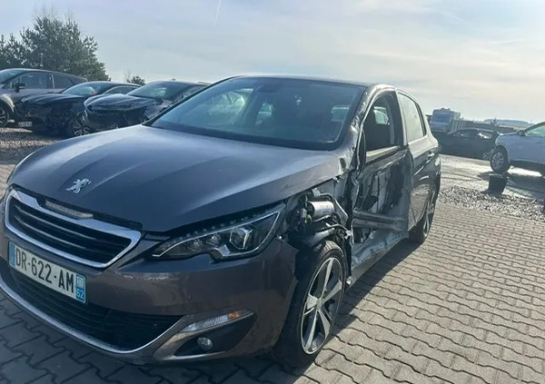 Peugeot 308 cena 13000 przebieg: 150000, rok produkcji 2015 z Sokołów Małopolski małe 46